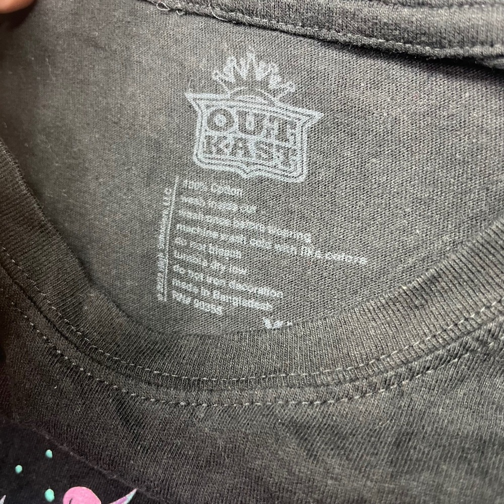 OutKast TShirt Mens Large Black ATLiens Graphic Hip Hop Rap Tee Short Sleeve - Picture 10 of 14